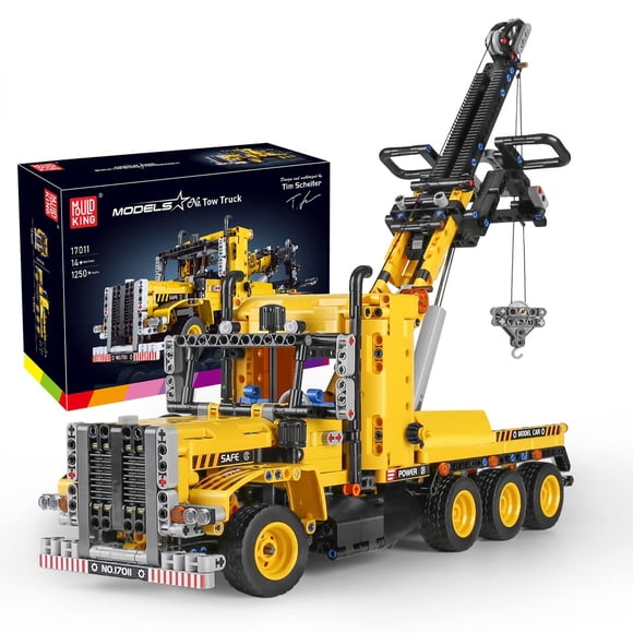 Juego de juguetes de construcción Mould King 17011 para remolque pesado 8+