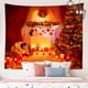 thumbnail image 1 of Tapiz de Navidad Árbol de Navidad Tela de Papá Noel Tela de pared Calcetines de Navidad Regalo de Navidad Tapiz colgante de pared Sailing  Electrónica, 1 of 5