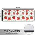 thumbnail image 5 of Kitchen Rugs Sets Of 2,Strawberry Plants Fruit Flowe Anti Fatigue Kitchen Mat Rugs Non Slip Washable,Decorative Kitchen Floor Mats for Kitchen,Sink,Laundry,17"x47"+17"x47", 5 of 5