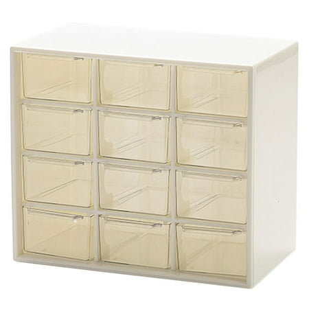 

Desk Drawer Organizer Tabletop Stationery Organizer Plastic Drawer Box Jewelry Storage Case