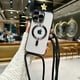 thumbnail image 1 of Funda magnética transparente con cordón cruzado para iPhone 16, 15, 14, 13, 12, 11 Pro Max Plus, funda trasera galvanizada de TPU suave Magsafe Black For iphone 16, 1 of 6
