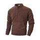 thumbnail image 2 of pstuiky hombres de manga larga, Sudadera con capucha de polar con botones y cuello alto de manga larga de color liso para hombre camisetas de hombre l, 2 of 8
