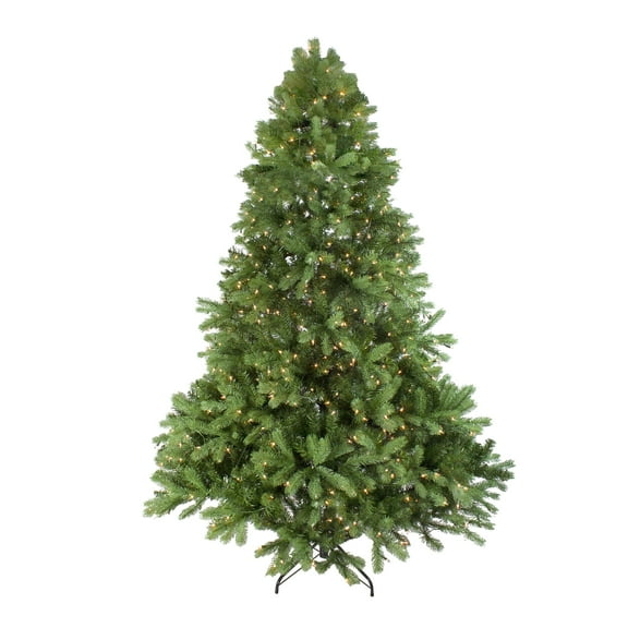 Northlight 6.5ft Artificial Noble Fir Pre-Lit Full Christmas Tree