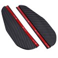 thumbnail image 3 of Espejo retrovisor automotriz protector contra la lluvia ceja de lluvia textura de fibra de carbono engrosada espejo retrovisor protector contra la lluvia, 3 of 3