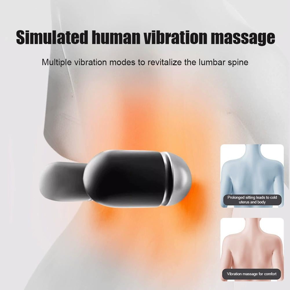 Smooth Spine Triple Fusion Back Massager, 2026 New Triple Fusion Massager for Sciatica, with Electric Traction Lifting & Heat Compress, All-Round Support, Relieve Neck/Shoulder Discomfort