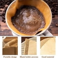 thumbnail image 3 of 400Pcs Coffee Filter Natural Unbleached Coffee Filters Cone Paper Disposable Coffee Filters for pour Over and Drip, 3 of 7