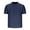 Navy, variant on Men's Casual Henley Tee Shirt Band Collar Short Sleeve Lightweight Button T-Shirts Comfy Solid Pullover