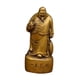 thumbnail image 2 of Figura del Dios de la Fortuna, artesanía de cobre, escultura coleccionable de Caishen para dormitorio pequeño, 2 of 9