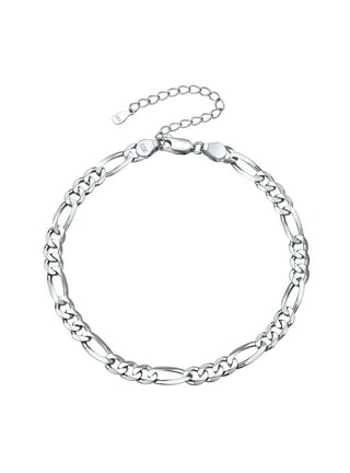 Sterling silver hotsell ankle bracelets walmart