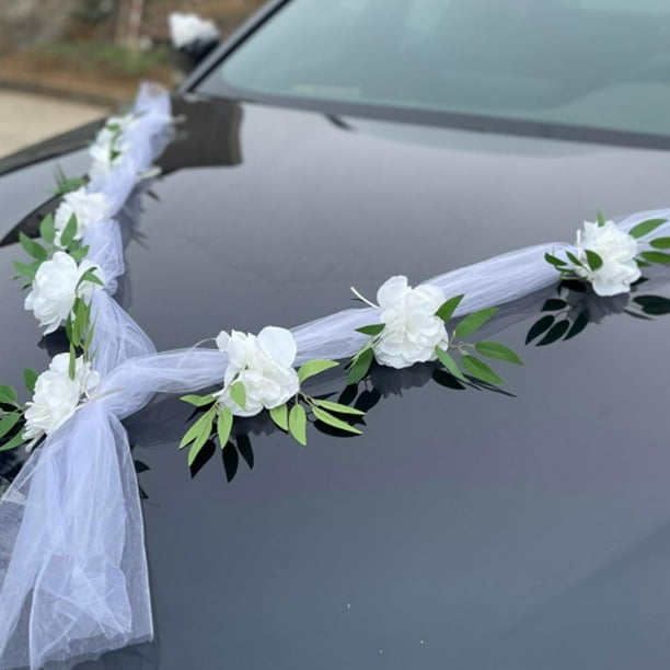 Guirnalda De Flores De Glicina Colgantes Para Boda, Simulación De