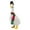Green, variant on Porch Goose Outfit Seasonal Holiday Decor For Lawn Statues Halloween Thanksgiving Christmas Goose Clothes Outdoor Costume For Plastic Garden Geese Outdoor Garden Yard Decor 23 Inch