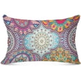 thumbnail image 3 of GZHJMY Mandala Body Pillowcase Super Soft Cozy Plush Pillow Case with Zipper for Sofa Bed Couch, 21 x 54 Inch, 3 of 7