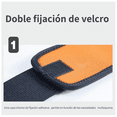thumbnail image 4 of Par Muñequeras  Bloosom Elastica Gym Crossfit Pesas Correa De Soporte Negro, 4 of 4