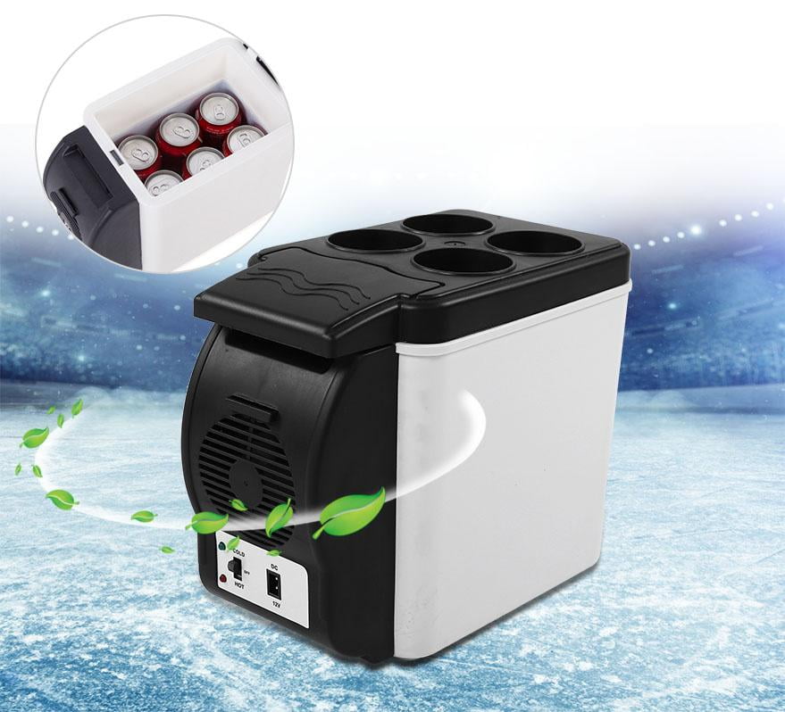 FAGINEY 12v Mini Fridge Portable Thermoelectric System Cooler and