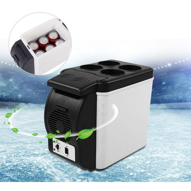FAGINEY 12v Mini Fridge Portable Thermoelectric System Cooler and