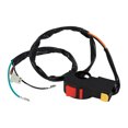 thumbnail image 2 of AMONIDA Interrupteur de Brouillard Interrupteur Coupe-Flammes Guidon 7/8" pour Motoneiges ATVs, 2 of 7