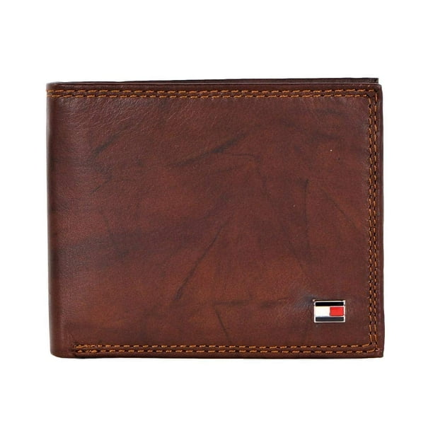 Cartera Tommy Hilfiger Tan Huck para Hombre