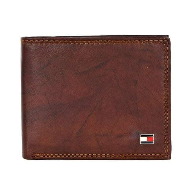 Cartera Tommy Hilfiger Tan Huck para Hombre