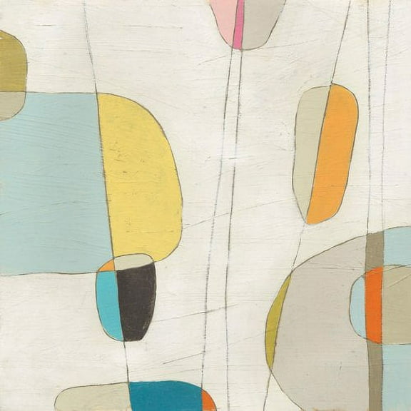 Marmont Hill "Molecular Motion I" Painting Print on Wrapped Canvas