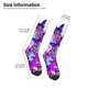 thumbnail image 2 of Fotbe Flying Butterflies Calcetas Divertidas Estampadas para Hombre y Mujer, Calcetas de Algodón hasta la Rodilla para Caminar, Correr, Enfermería y Embarazo, 2 of 6