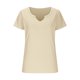 thumbnail image 2 of Eres Más Que una Camisa de Puntuación de Prueba Sexy de Manga Corta Lentejuelas Suelta Camisa de Blusa con Cuello en V, Poliéster, 2 of 5