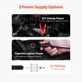 thumbnail image 6 of KFFKFF Electric Car Jack, 5-Ton/11000 lbs Capacity, Scissor Jack with Integrated Air Pump, 12V Adjustable Tool for Tire Replacement, Includes Safety Hammer & LED Light, Compact Kit for Cars, SUVs, 6 of 9