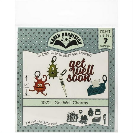 UPC: 0084282632869 | KB Riley KBR1072 Karen Burniston Dies – Get Well Charms