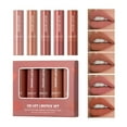 thumbnail image 2 of SDJMa 5 PCS Matte Lipstick SET,Non Stick Cup Matte Lipstick Waterproof, Smudge-proof, Matte Color, Creamy Formula For Soft, Non-Drying（A）, 2 of 7