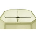 thumbnail image 4 of Home Concept 9x16x12 Square Cut Corner Lamp Shade Eggshell, 4 of 5