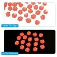 thumbnail image 4 of Uxcell 200Pack Glow Rocks 10-15mm Glow Pebbles Decoration in the Dark Luminous Stones Decor DIY Decorative Red, 4 of 7