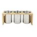 thumbnail image 3 of Flatware Caddy Stainless Steel Cutlery Holder With Wood Base, 3 of 4