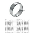 thumbnail image 5 of Limei 2 Pack Titanium Punk Rings Genuine Stainless Steel Jewelry Viking Nordic Ring Band Ring Gift, 5 of 7