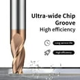 thumbnail image 3 of Shank Chamfer End Mills Carbide Taper End Mill Angular CNC Machining Cutter Metal Router Bit,1 x tungsten steel alloy milling cutter, 3 of 6