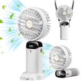 thumbnail image 2 of Mini ventilador de bolsillo plegable recargable por USB, 2 of 3