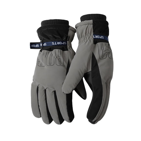 Cinvoph Winter Gloves for Men Women Waterproof Touchscreen Ski Snow Gloves Thickened Warm Insulated Gloves for Snow Hiking Skiing Cycling Camping Outdoor Cold Weather Work