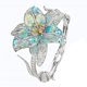 thumbnail image 1 of Organizadores Anillos Anillos de circón Regalo para damas Joyas Anillos para niñas Anillos de boda AMMAO MXZZ23419A0193, 1 of 1