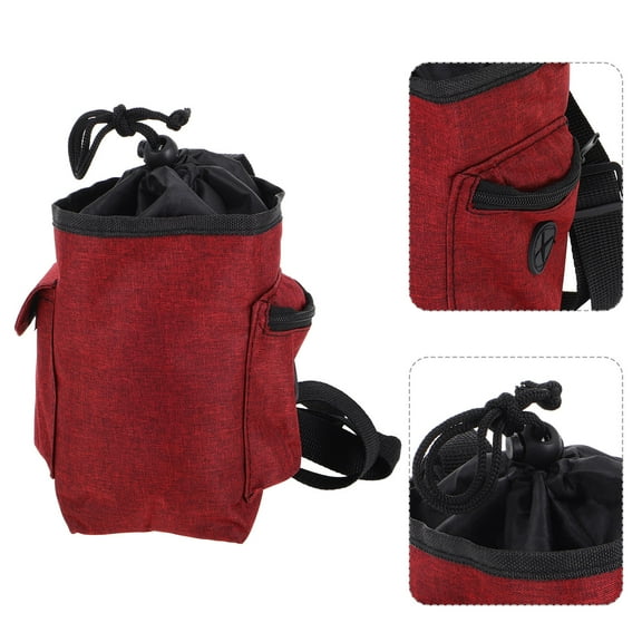 FUTUREORYY Gym Chalk Bag Red Oxford Cloth 1Pcs For Hand Drying