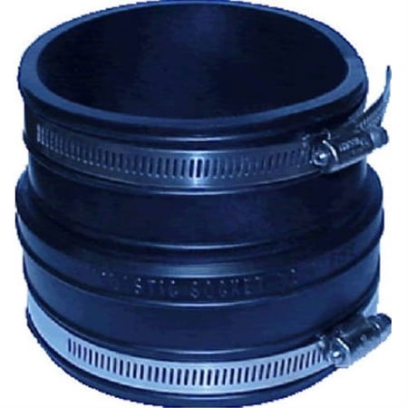 fernco inc. p1006-66 6-inch flexible coupling for concrete to cast iron or plastic