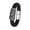 Dragon, variant on 12 Zodiac Retro Bracelet for Men Titanium Steel Biker Masculinity Leather Wristband Monkey