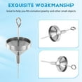 thumbnail image 6 of Mini Funnels Set Stainless Steel Urn Funnel Filler Kit for Cremation Jewelry Ashes y11744, 6 of 8