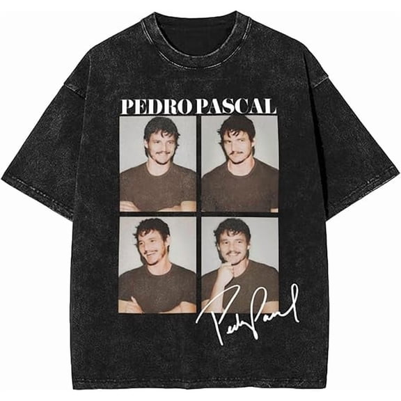 Pedros Shirt Merch Pascals Fashion Tshirt Graphic Short Sleeve Retro Summer Tee Women Men