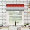 thumbnail image 4 of Valances Curtain Yellow and Grey Ombre Kitchen Curtain Valances Gradient Gradual Color Window Treatment Short Topper Curtains for Kitchen Bathroom Living Room 1 Panel 42x12 Inch, 4 of 6