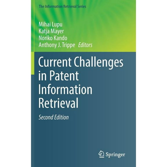 Information Retrieval Current Challenges in Patent Information Retrieval, Book 37, (Hardcover)