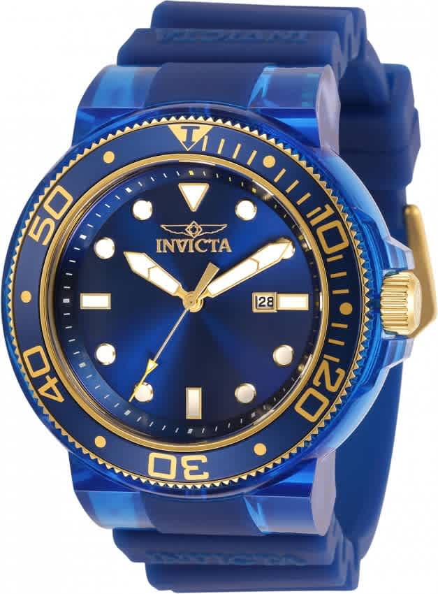 Invicta Pro Diver Quartz Blue Dial Men's Watch 32336 - Walmart.com