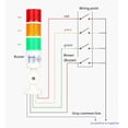 thumbnail image 3 of Bgsha Foldable Multi-layer LED Alarm Light Signal Tower Light MachineTool Light 12-24V, 3 of 8