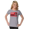 thumbnail image 3 of NASA Worm Logo Kennedy Space Center Men's Graphic T Shirt Tees Brisco Brands S, 3 of 4