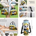 thumbnail image 5 of Jeiento Panda 4Pcs Kids Bookbag Set for Boys School Backpack with Lunch Box and Pencil Case Water Bottle Holder Sunflower Elementary School Bag for Kids Girls Back To School Bags Daypack Satchel, 5 of 7
