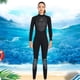 thumbnail image 1 of Trajes De Buceo Traje de neopreno de 3 mm Traje de baño elástico cálido de una pieza Traje de baño (Mujeres Negro L), 1 of 5