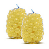 Outdoor Heights Kiddy Crush Resistant Ball Pit Balls for Trampoline and Bounce House 200 Pieces - Yellow