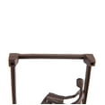 thumbnail image 6 of Danya B. Man Reading on a Window Sill Hanging Wall Art Iron Sculpture, 6 of 7